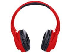 Trevi DJ 601 M slušalice, HiFi, 3.5mm jack, sklopive, crvene