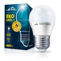 ETA LED žarulja E27, 7 W, topla bijela, 2700K, 600 lm, 5 komada